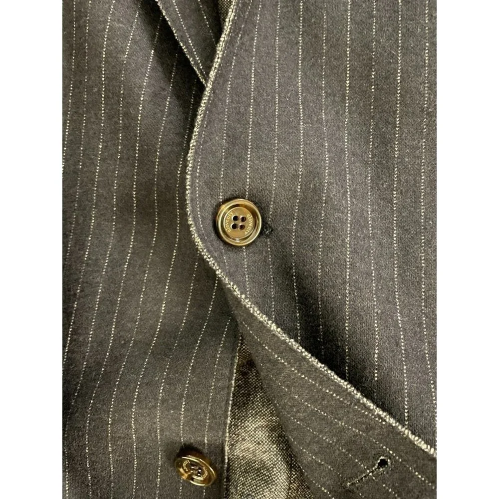 ELEVENTY made in italy Double Faced Jersey Jacket in Pinstripe Size 44 $1195 - Picture 7 of 11